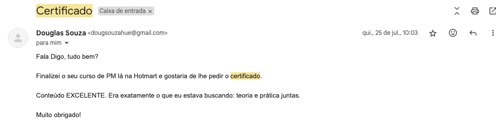 Depoimento Douglas Souza